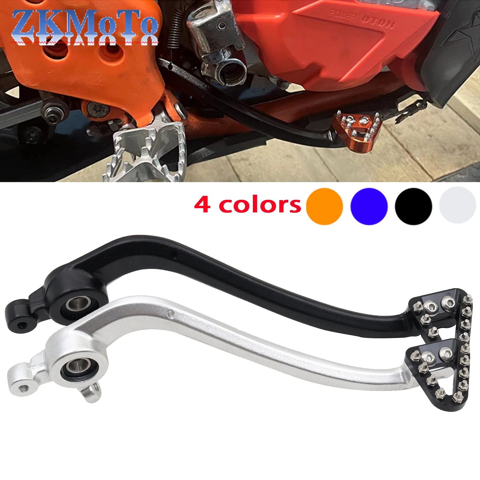 

Motorcycle Rear Foot Brake Pedal Lever For KTM Husqvarna SX XC XCW SXF XCF EXCF XCFW 125 150 250 300 350 450 500 2016-2022