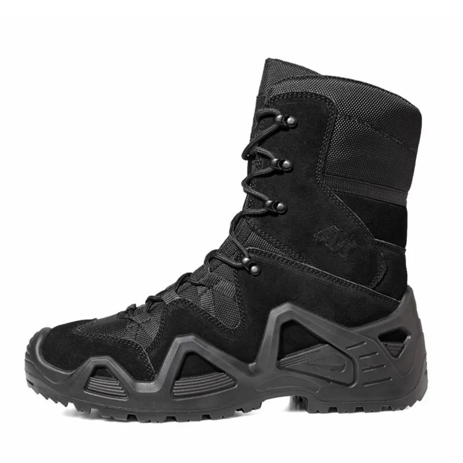 Waterproof Hiking Shoes Men\'s Ultralight Combat Military Boots High-top Outdoor Shoes Training Tactical Boots Desert Boots