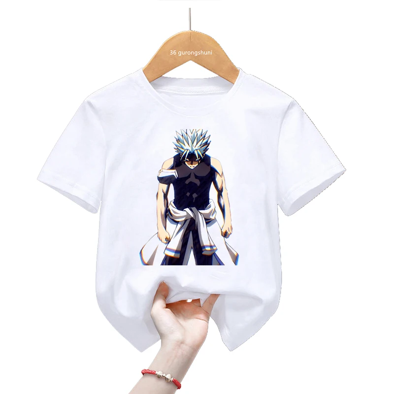 

Ragna The Bloodedge T Shirt Funny Cartoon Print Saya Jin Jubei T-Shirt Boys Girls Gift Unisex Tshirt Kids Clothes Short Sleeve