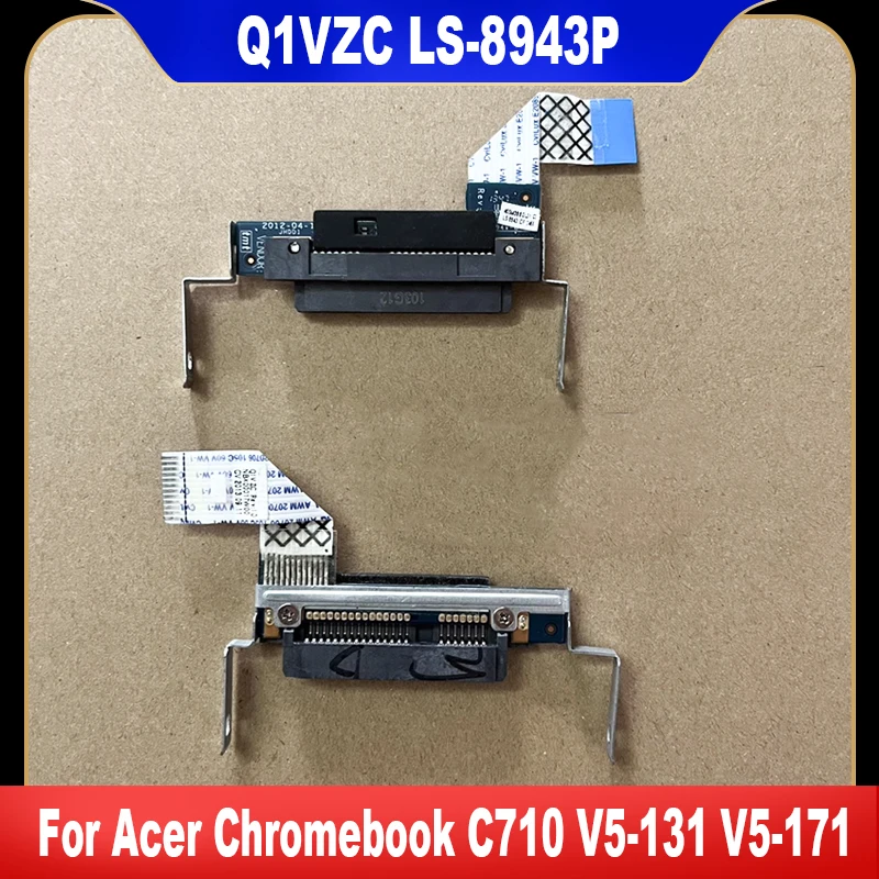 Q1VZC LS-8943P asli untuk Acer Chromebook C710 V5-131 V5-171 Laptop HDD kabel papan konektor kualitas tinggi