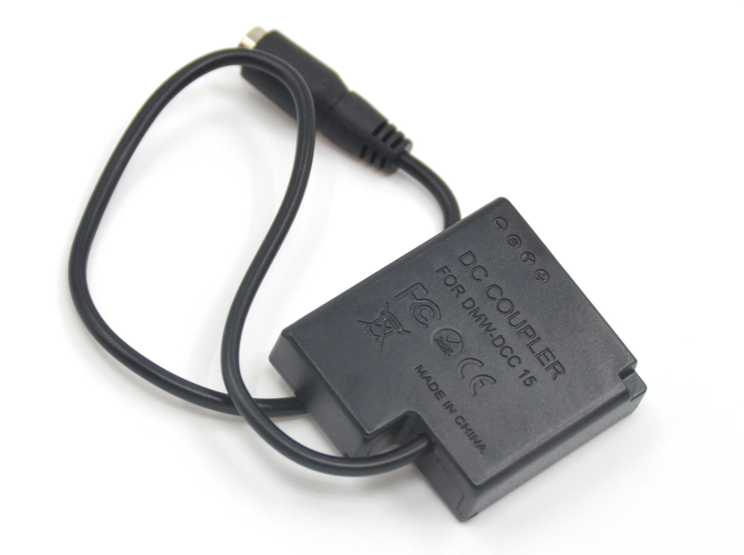 DMW-BLH7 BLH7 DMW-BLH7E BLH7E batería simulada DMW-DCC15 DCC15 acoplador CC compatible con fuente de alimentación para Panasonic DMC-GM1 DMC GM5 GF7 GF8