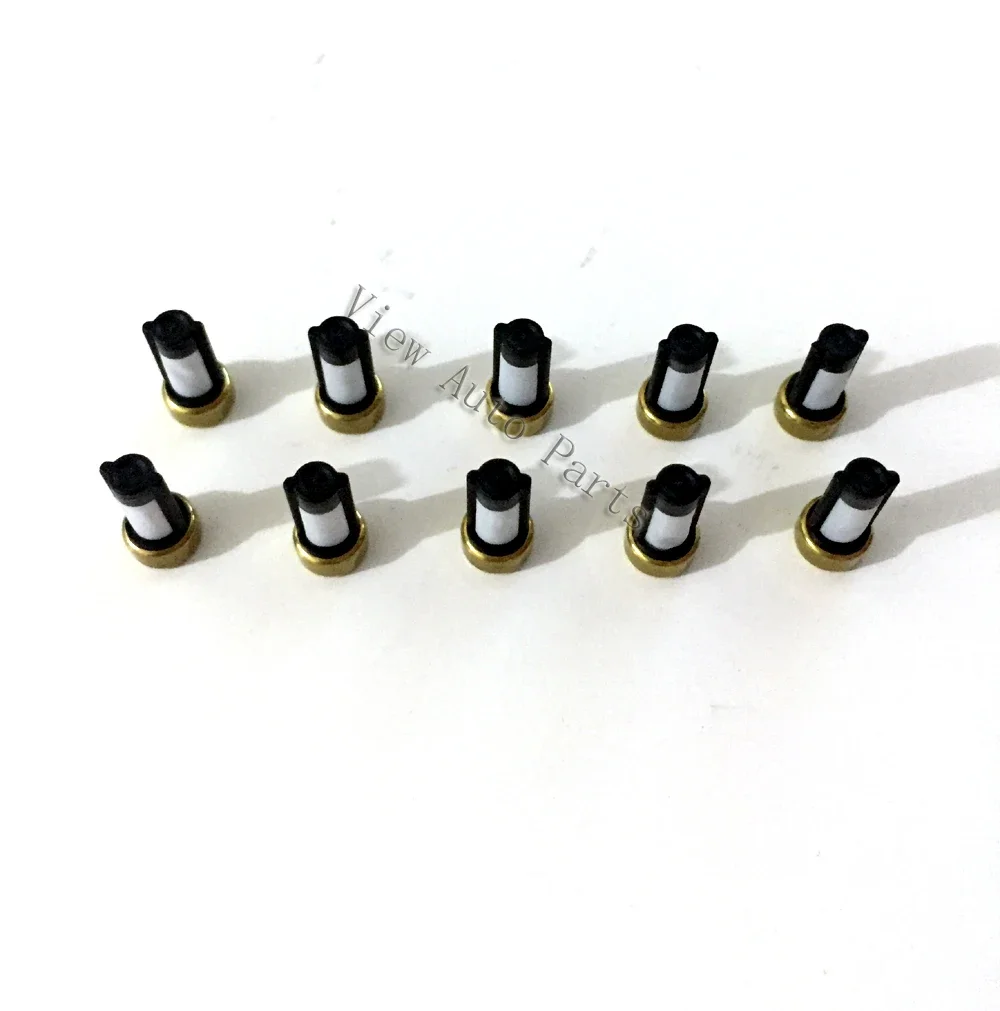 10 sets For Ford Car Fuel Injector Repair & Service Kits Including Filter Plastic Part FKM O-Rings RK-0003
