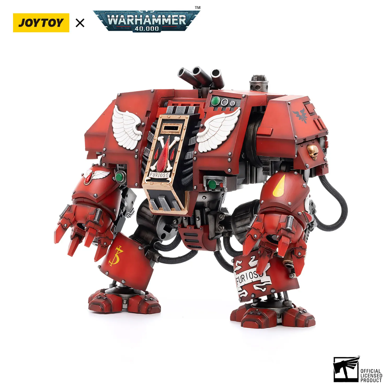 JOYTOY Warhammer 40k 1/18 Action Figures Mecha Anime 20cm Blood Angels Furioso Dreadnought Brother Samel