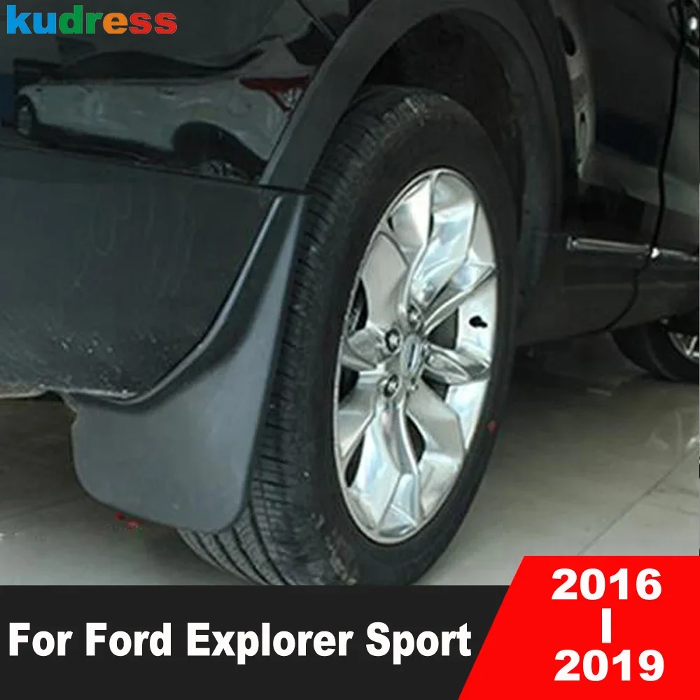 For Ford Explorer Sport 2016 2017 2018 2019 Car Mudguard Mudflaps Mud Flaps Splash Guards Front Rear Fender Accessories