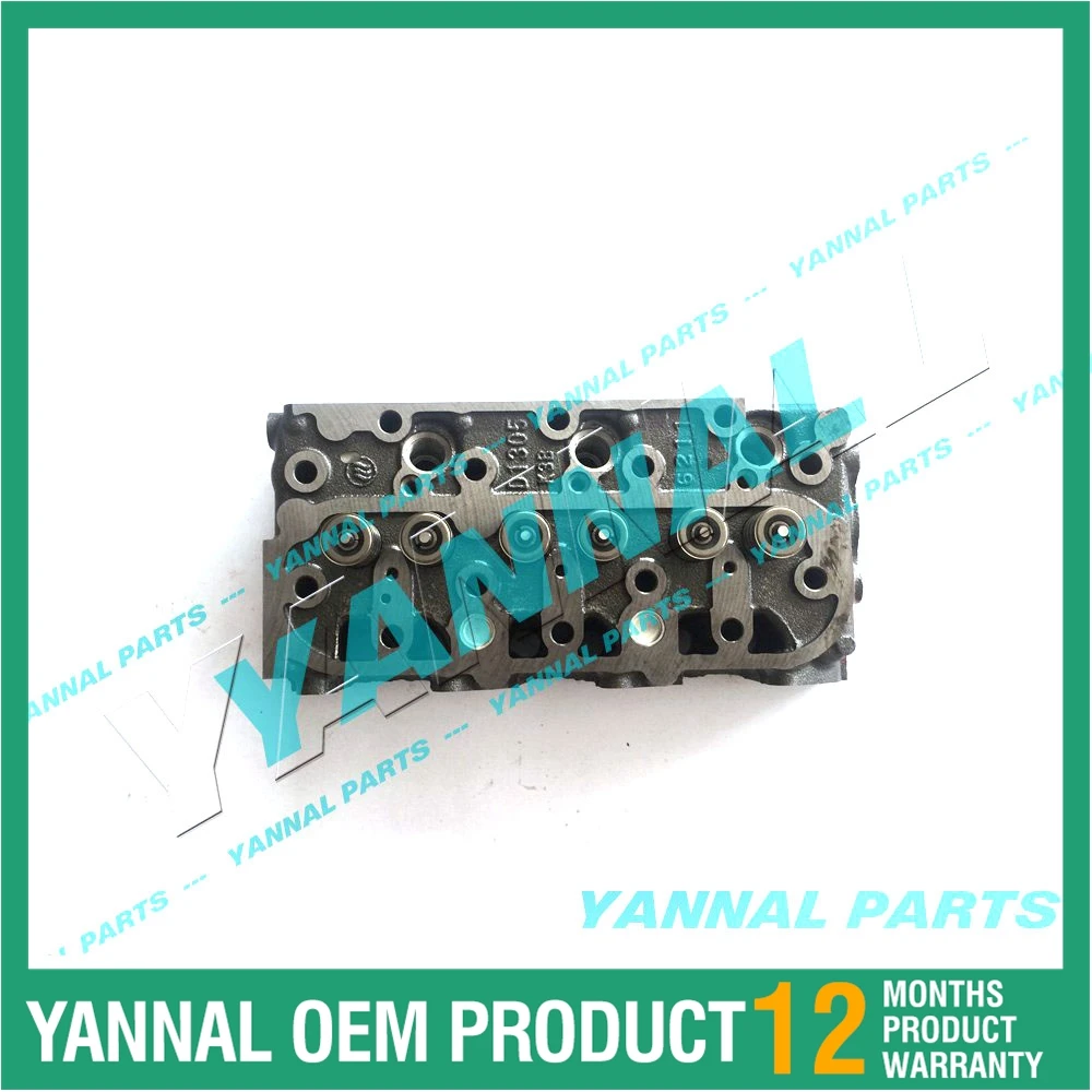 Cylinder Head w/ Valves Springs For Kubota D1105 D1105-E2B D1105-E3B D1105-E4B