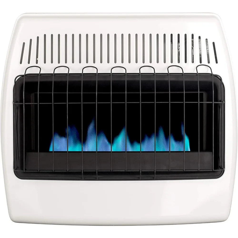 

quid Propane Blue Flame Vent Free Wall Heater, White