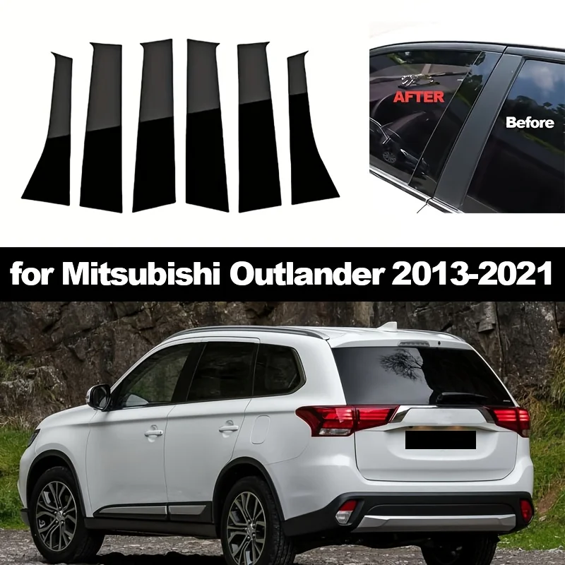 

Center Pillar Sticker For Mitsubishi Outlander 2013-2021 | Door & window column BC pillar、Car Decorative Sticker
