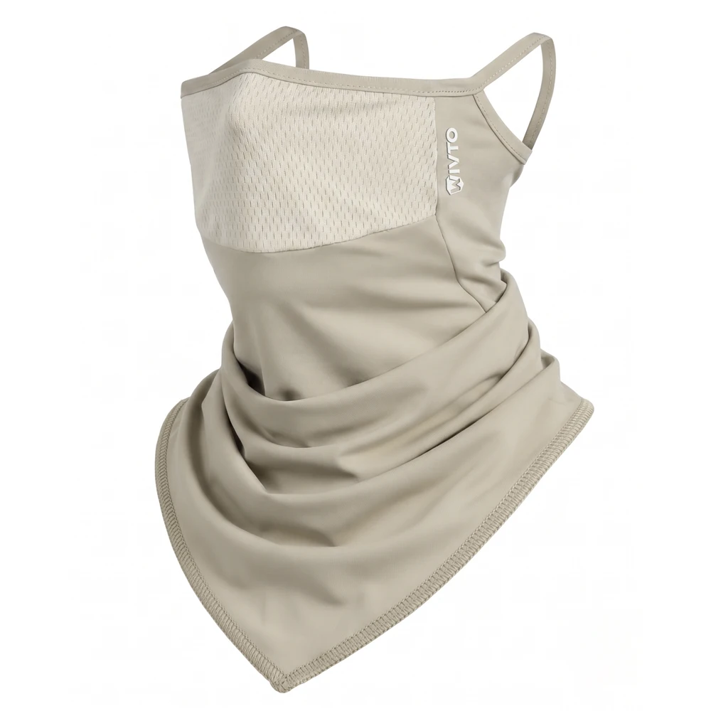 1 Stück/3 Stück Unisex Sommer Kühlende Sonnenschutzmaske Elastische Atmungsaktive Halbgesichtsmaske für Outdoor-Sport Wandern Angeln Radfahren – Detail 13