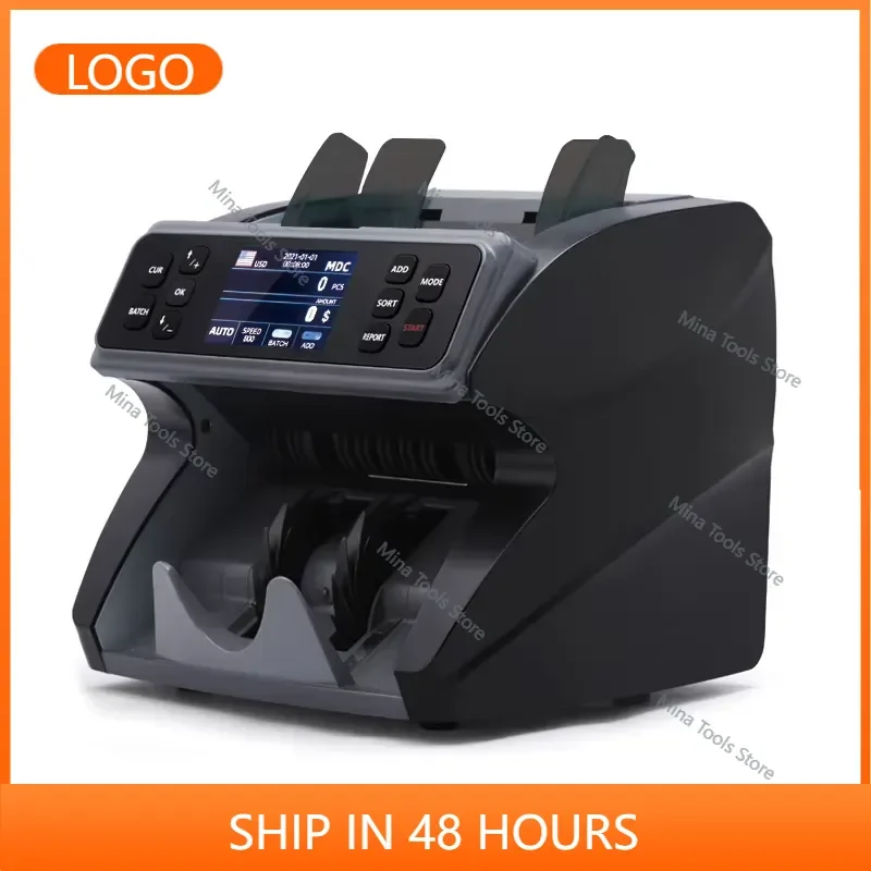 2026 Portable Mixed Money Note Currency Detector Multi Currency Automatic Bill Counter