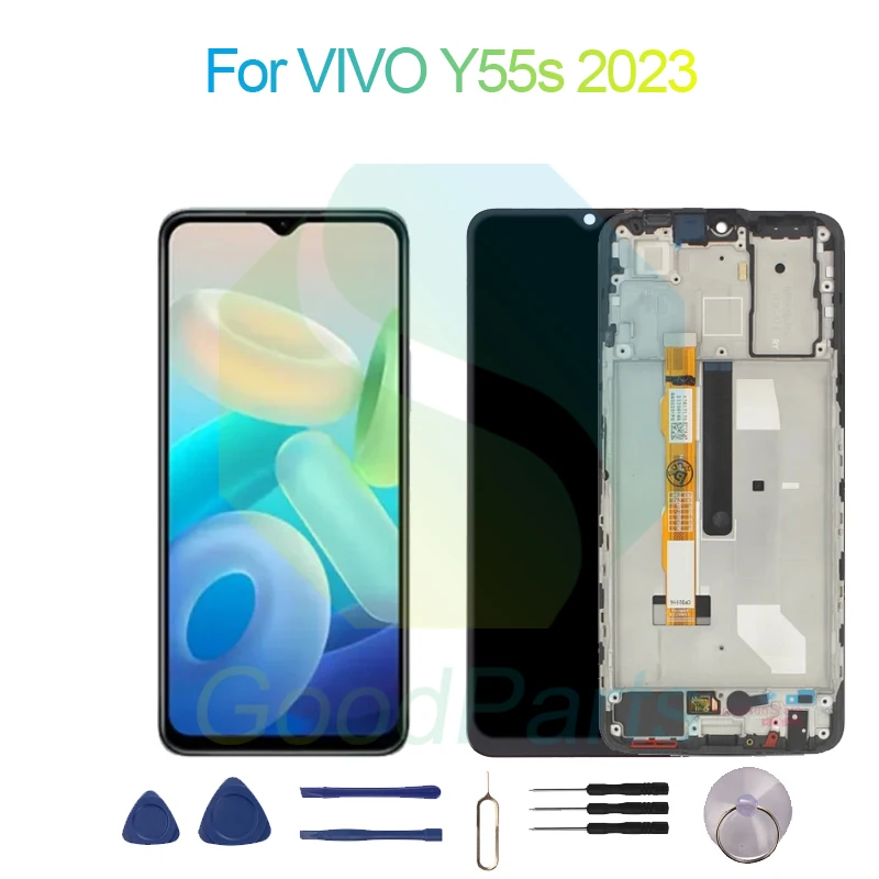 

For VIVO Y55s 2023 Screen Display Replacement 2408*1080 For VIVO Y55s 2023 LCD Touch Digitizer