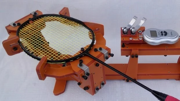 HT Series Manual Badminton Stringing Machine for DIY Racquet Restring with Precise Tension Adjustment