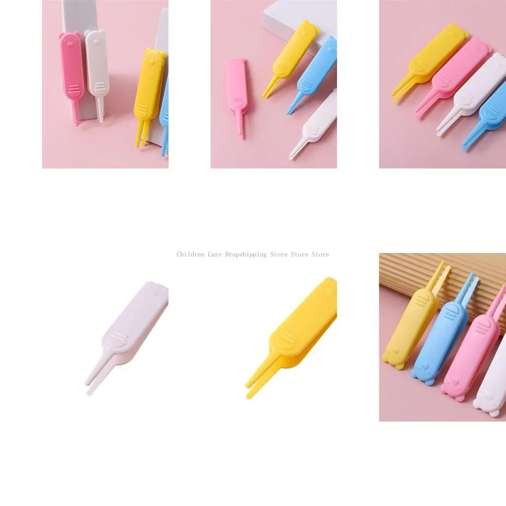 

Infant Nose Cleaner Soft Tip Clip For Sensitive Skin Plastic Design Portable Baby Care Tool Gentle Nasal Solution