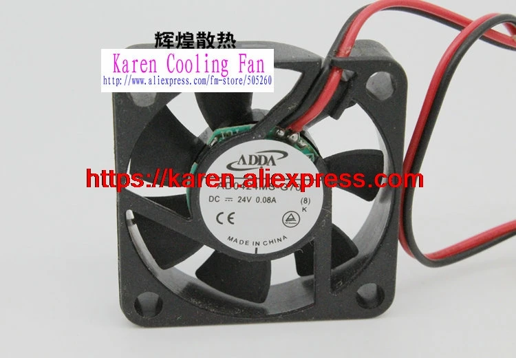 

AD0424MS-G70 24V 4010 0.08A 40*40*10MM 4cm 3D printer cooling fan