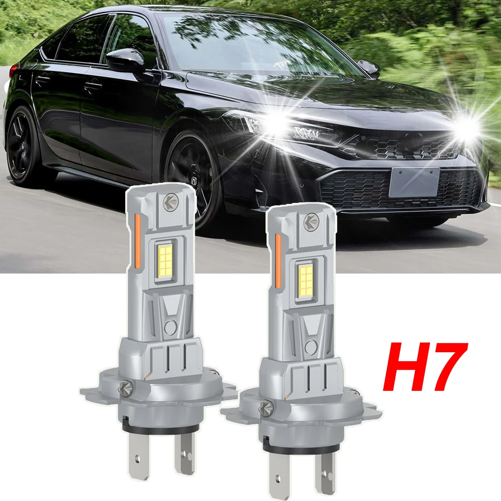 20000LM Mini H7 LED-Scheinwerferbirne Kabellos 120W CSP für Auto-Scheinwerfer Auto-Diodenlampen H7 LED 12V 6500K