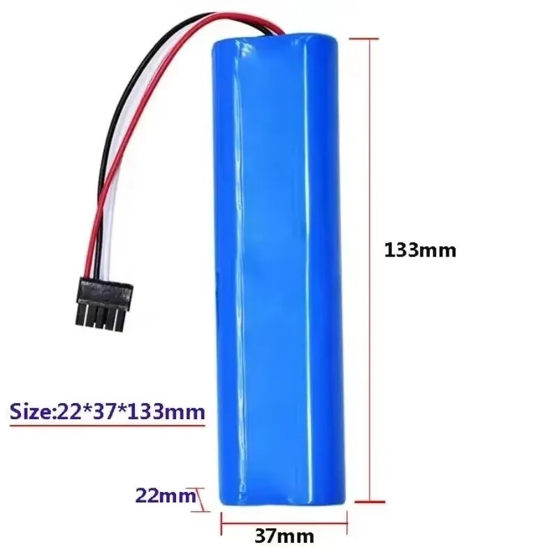 100% New Original 14.8V 18650 Lithium Battery for VIOMI V2 Pro,VRVCLMB21B ,Xiaomi STYJ02YM Replace Battery Accessories