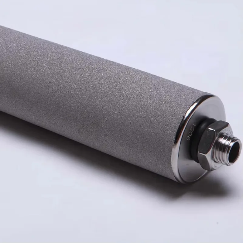 

Механически прочный 10-дюймовый титановый порошковый спеченный фильтрующий картридж для предварительной фильтрации и декарбонизационной фильтрации