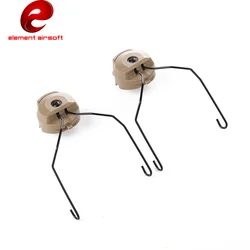 1Pair Tactics for Sordin Type Headset Holder for Fast Helmet Rail Adapter Set ,Headset Rail Adapter, Helmet Rail Adapter