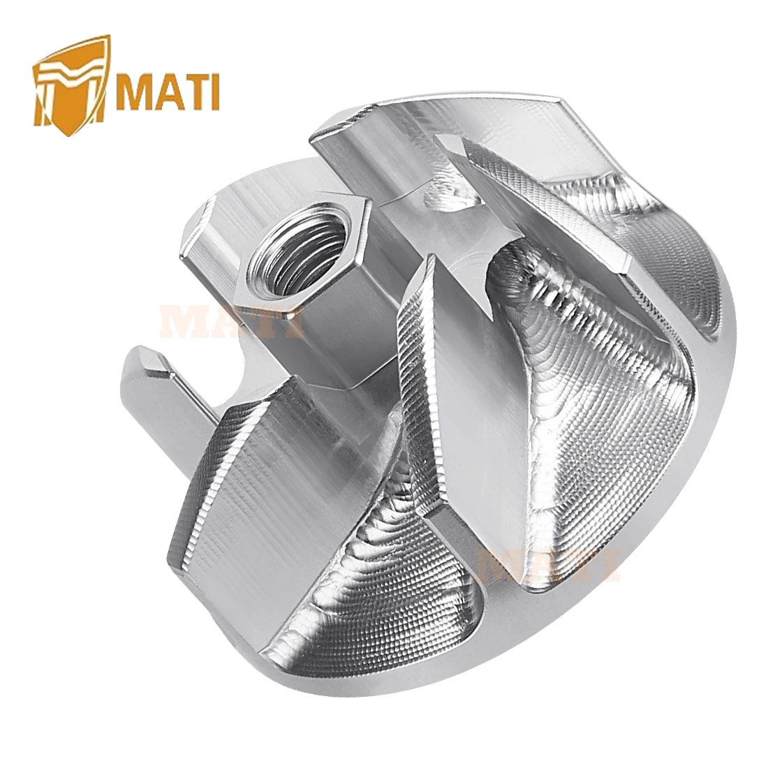 M MATI impeler pompa air aluminium untuk Honda CR500R 1985-2001 OEM # garansi 1 tahun