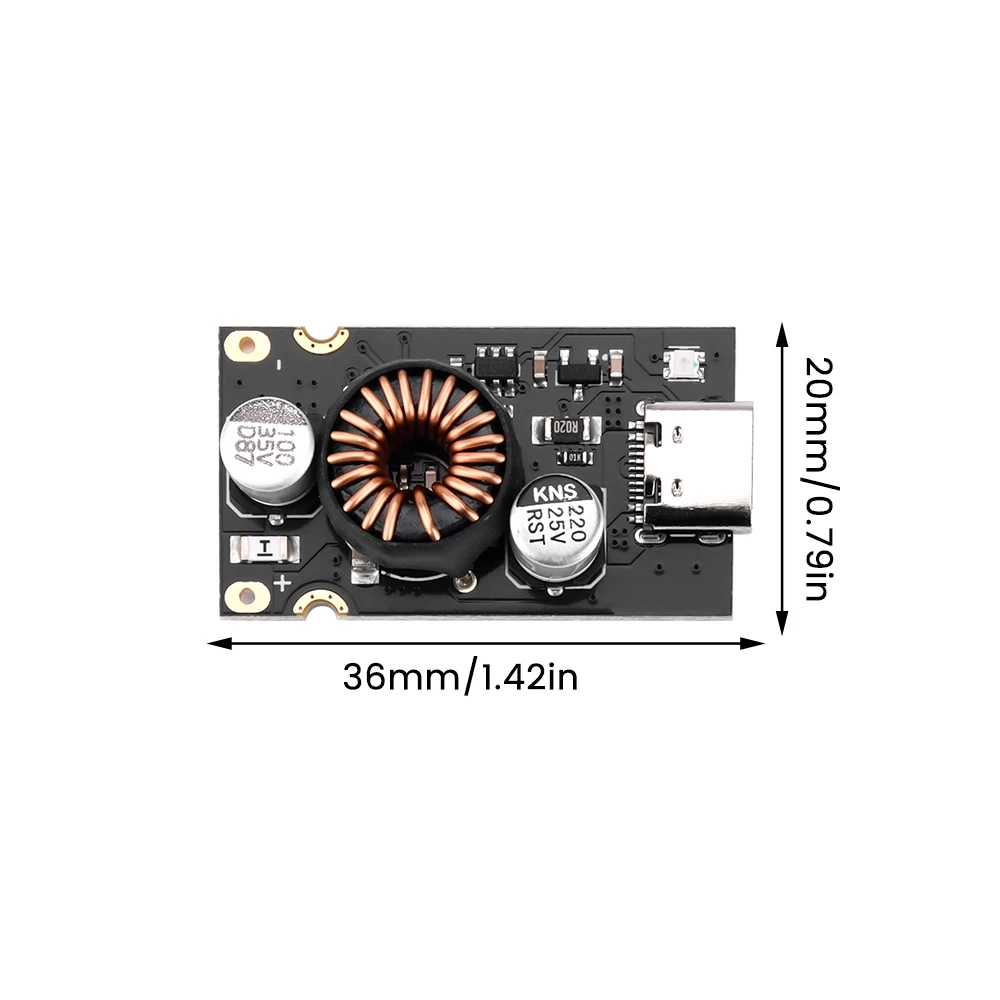 Pd 65W Snellaadmodule Type-C Interface Ondersteuning Pd2.0/3.0 Qc2.0/3.0 Pps Fcp Afc Snel Opladen Mobiele Telefoon Opladen