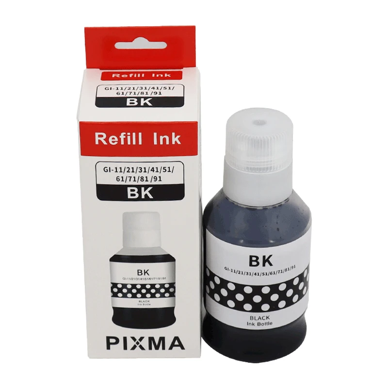 Refill Dye Ink Water Based GI41 GI-41 for Canon GI 41 G1420 G2420 G2460 G3420 G3460 G3472 G4470 G2160 G3560 G2520 G580 G680