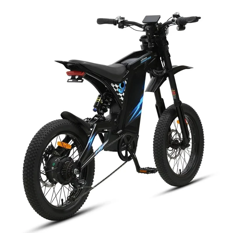 

20-Inch off-road vehicle 1000 watts power fat tires full suspension mountain sports pit 7 speed adult off-road motorcycle
