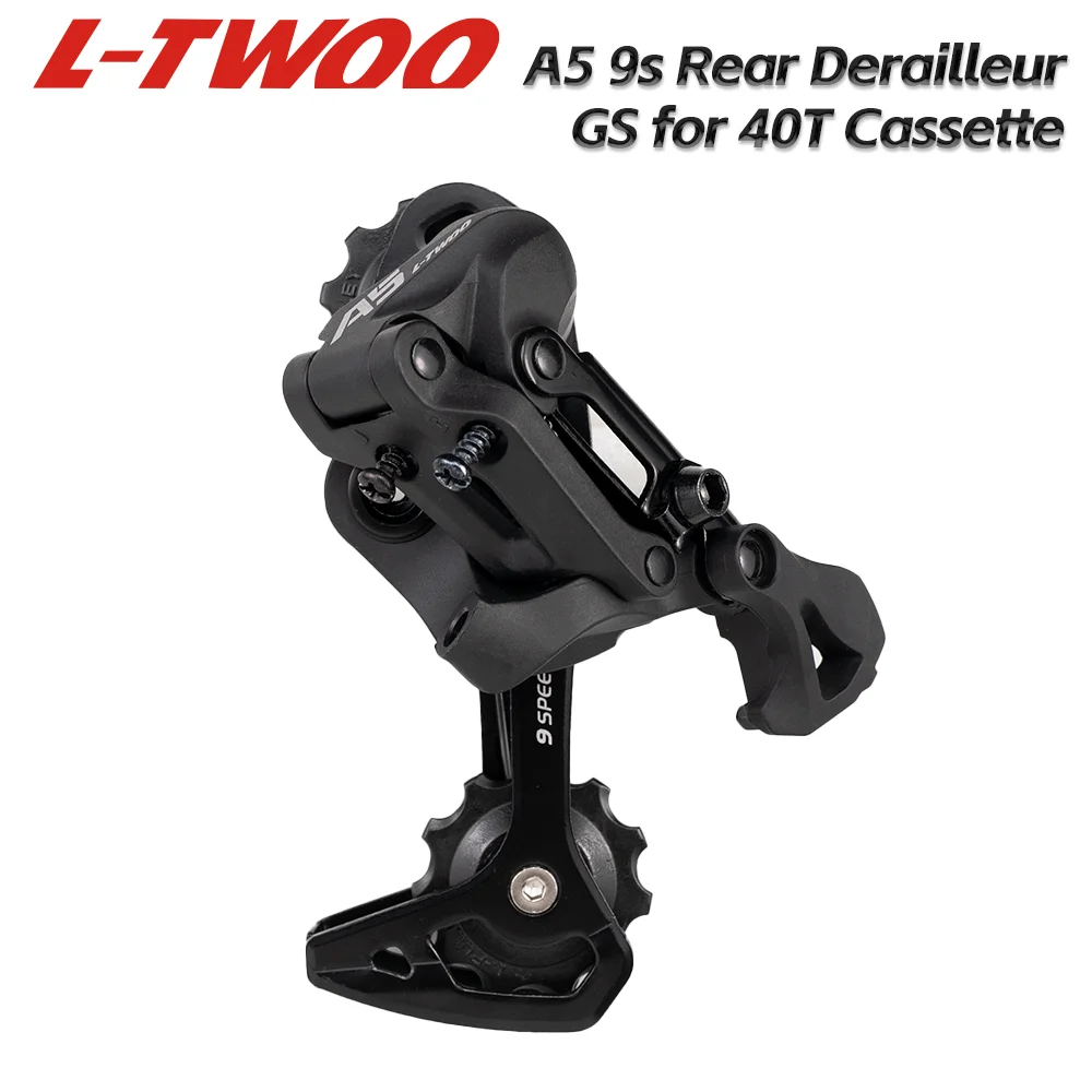 Ltwoo A5 9S Rear Derailleur Gs,Compatible With 40T Cassette, Alivio / Acera