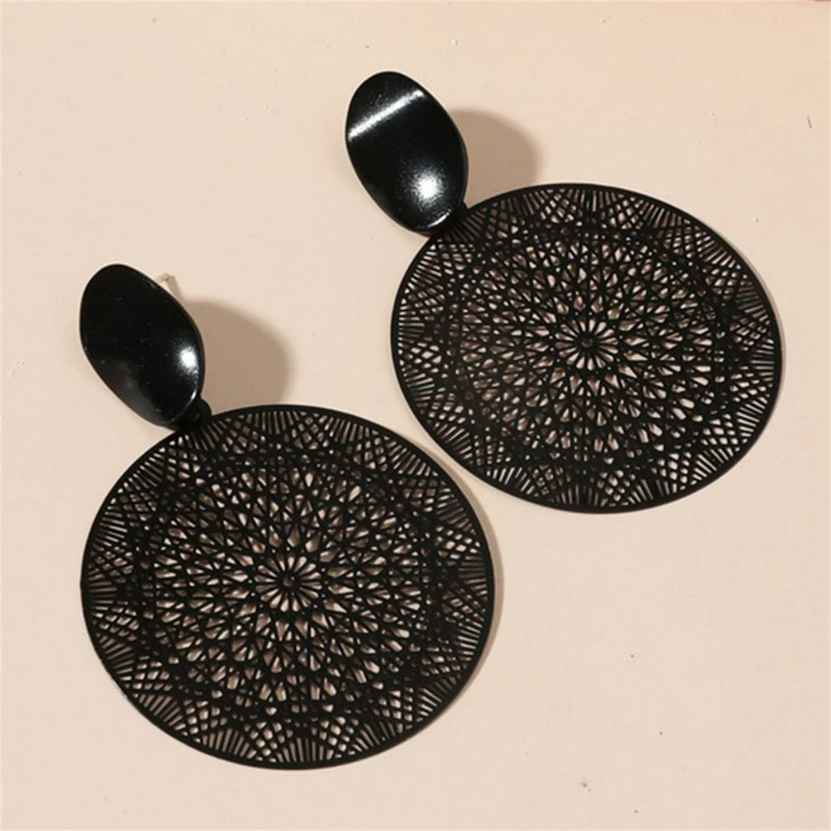 Fashion Bohemian Metal Angel Wings Drop Earrings For Women Jewelry Black Feather Wings Dangle Drop Earring Party Jewelry Gifts