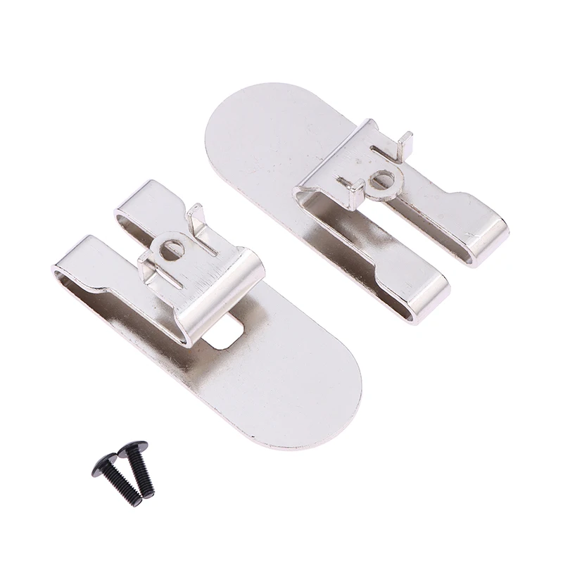 2 Set Kait Klip Sabuk untuk Bor/Driver DCF620/622 - Pemasangan Tanpa Alat, Penyangga Baja Tugas Berat