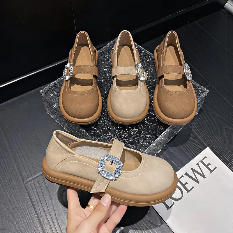 

Ladies Spring Fashion Buckle Designer Mule Shoes Simple Solid Color Outdoor Casual Comfortable Party Women Shoes Zapatos Mujer