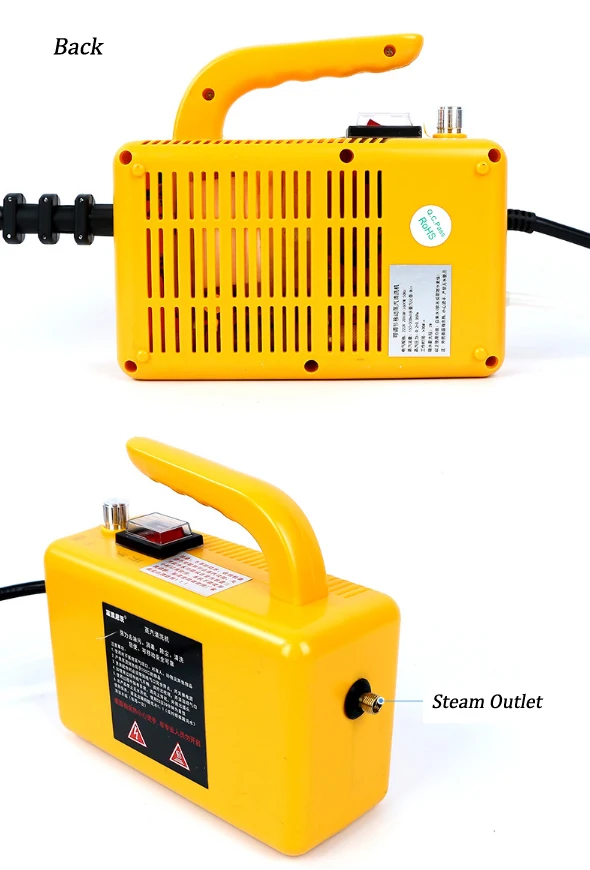 Pulitore a vapore commerciale portatile multiuso diretto in fabbrica CNTECH per motore di auto con condizionatore d'aria