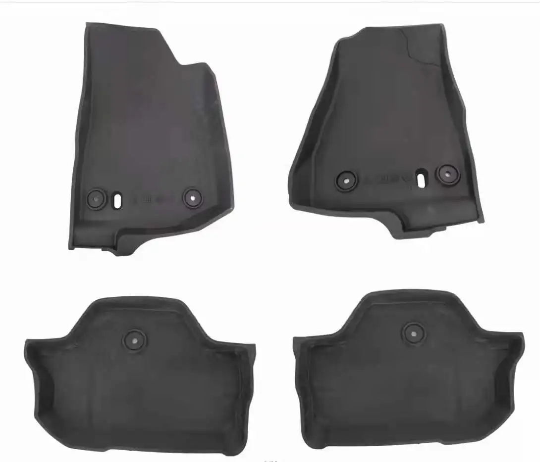 Fashionable Eco-Friendly TPE Business Dust Prevention Sound-Proof Full Set Non-Skid Car Floor Mat for Jeep Wrangler Compass