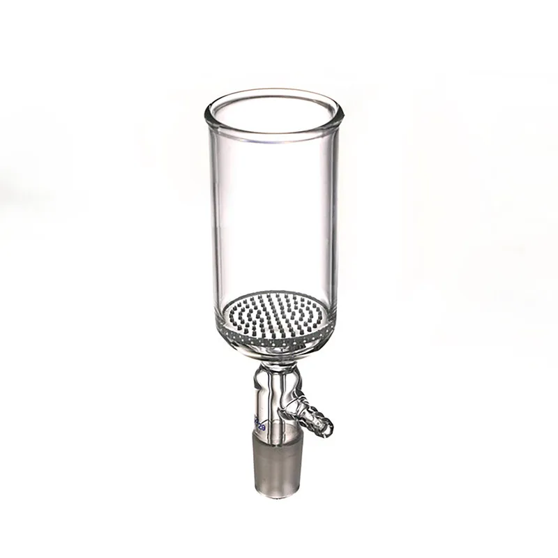 1PC Lab Glass Suction Filtration Funnel 35ml to 2000ml 24# ,Filter Funnel With Glass Pane