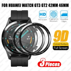 Tempered Glass For Huawei Watch GT3 GT2 Pro GT2 46MM 42MM GT3 Screen Protector Protective film 3D Curved Smart Watch Accessories