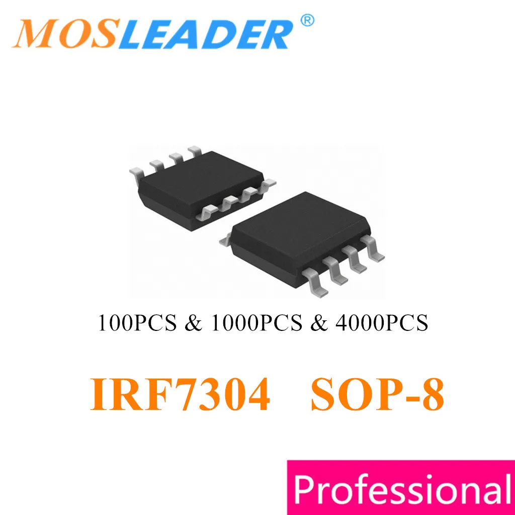 

Mosleader IRF7304 SOP8 100PCS 1000PCS 4000PCS IRF7304TRPBF IRF7304PBF Dual P-Channel 20V 4.3A IRF7304TR Chinese High quality