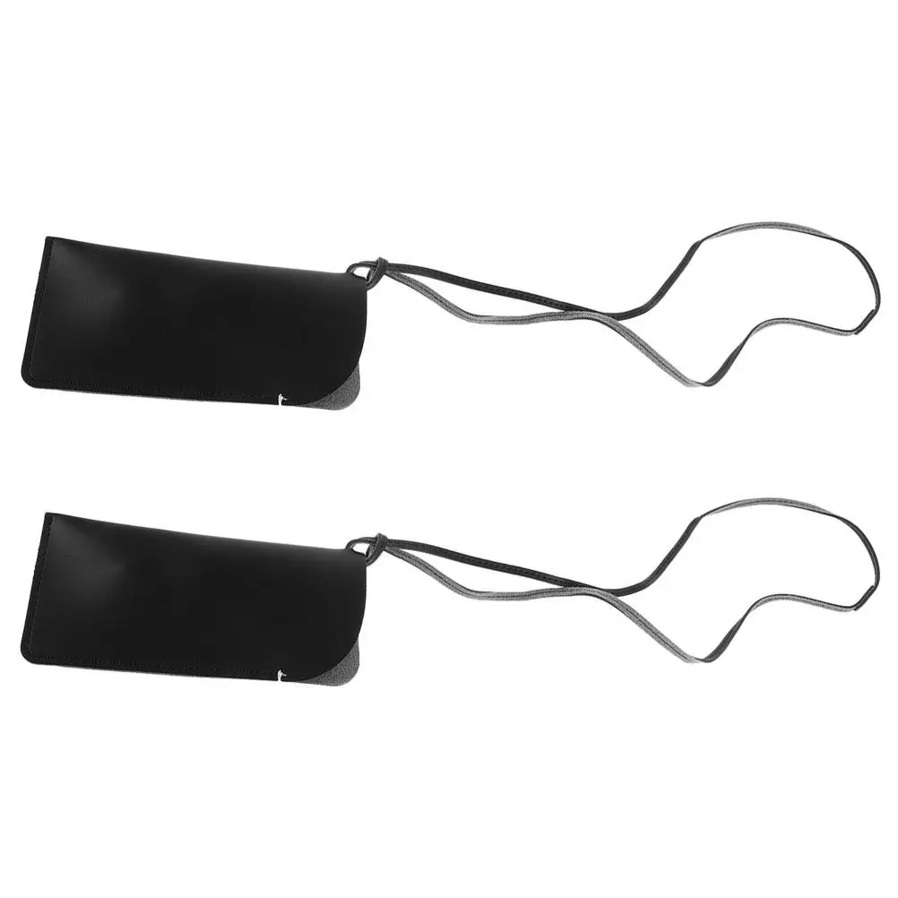 

2 шт. чехлы для очков с ремешком на шею, устойчивые к царапинам, сумки для хранения, дорожные органайзеры для солнцезащитных очков для мужчин