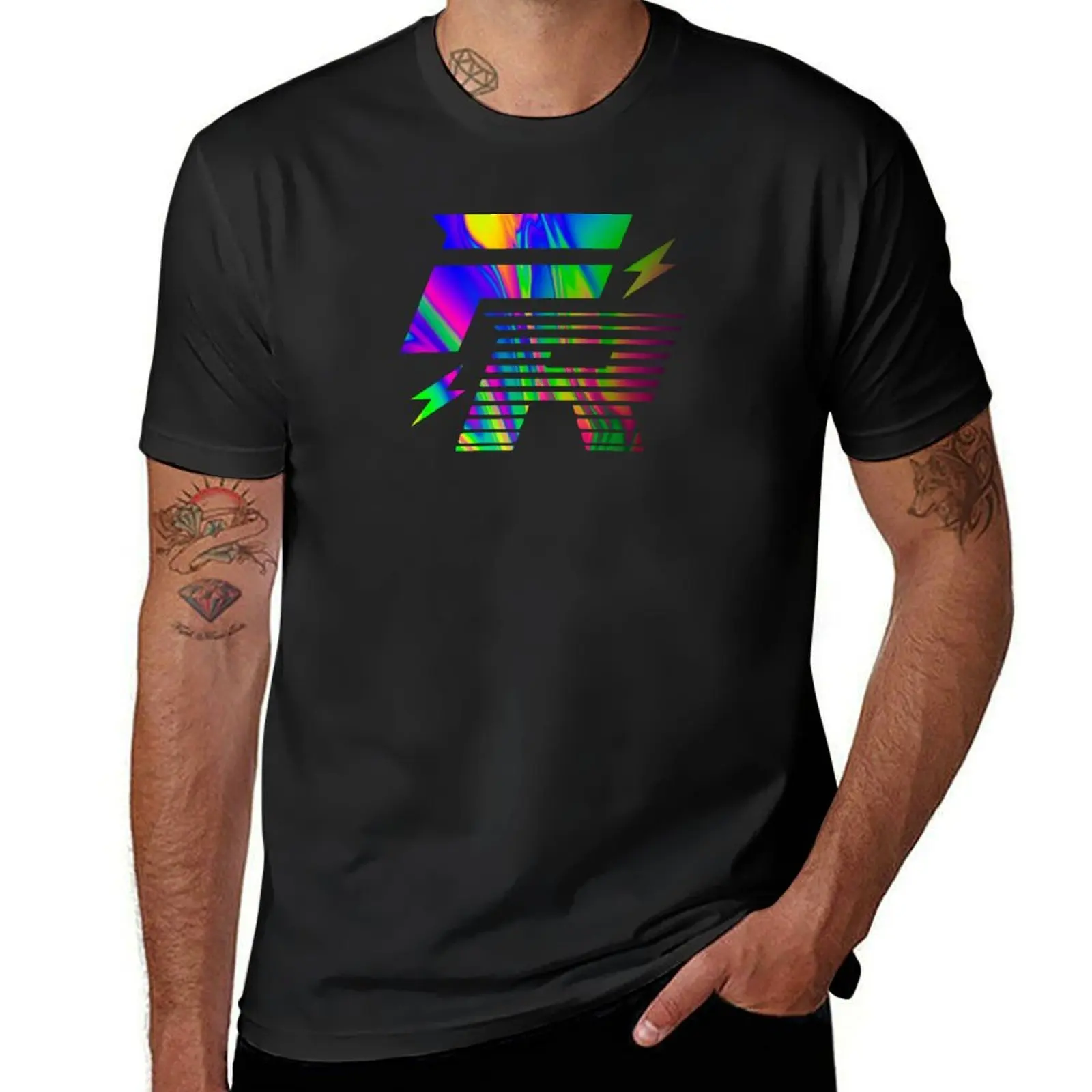 Future Rave Music T-Shirt customs design your own anime clothes tees vintage clothes mens t shirts