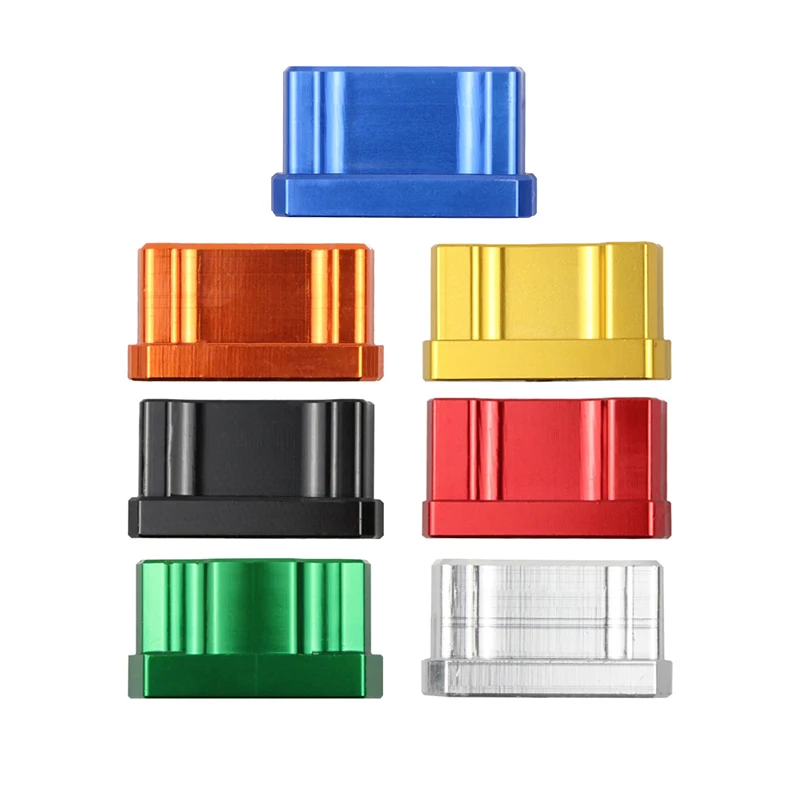 1PCS Motorcycle License Plate Light LED Mini 12V CNC Aluminum Alloy Waterproof Rear Tail Motorbike Light for License Plate