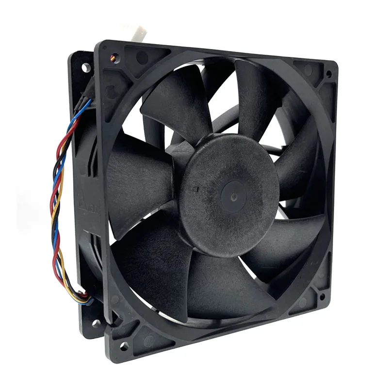 14cm 7500rpm Mining High Speed CFM Airflow Cooling Fan PFC1412HE-00 for M30 M31S 140x140x38 mm DC 12V 9A 6-P 6-Pin Dual Ball