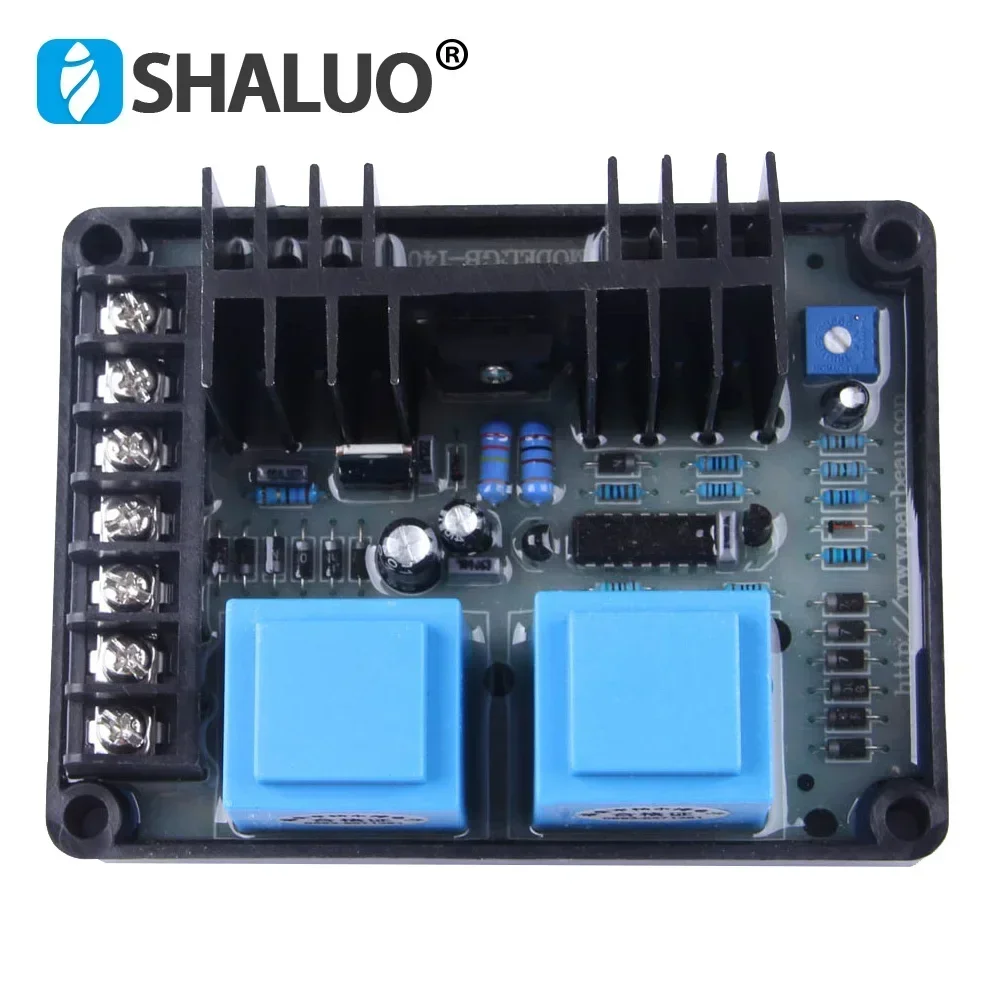 GB140 Generator Mutual Excitation Regulator 40kw Brush Adjustable Regulator Board STC Diesels Genset Accessories