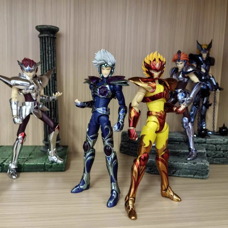 NIEUWE Jm Mst Saint Seiya Mythe Doek Ex Crystal Silver Knights Of The Zodiac Action Figure Ornament Pvc Collectible Model Gift