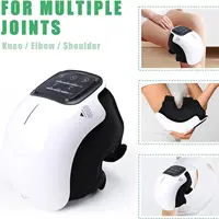 Masajeador de rodilla portátil, equipo de relajación de músculos de las articulaciones de la rodilla, máquina de masaje de codo y hombros, fácil de usar para familiares y amigos