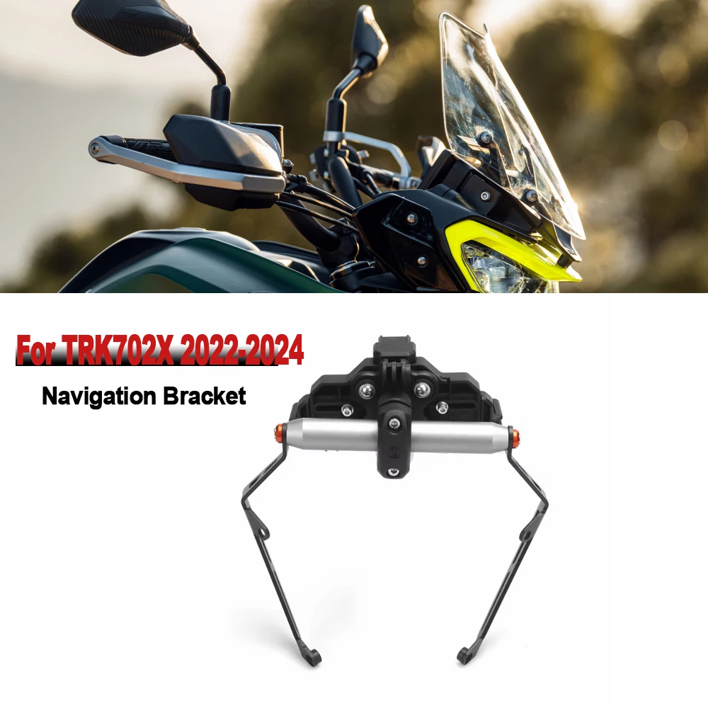 For Benelli TRK 702 702X 2022 2023 2024 New Motorcycle Mobile Phone GPS Holder Stand Navigation Bracket Mounting Kit