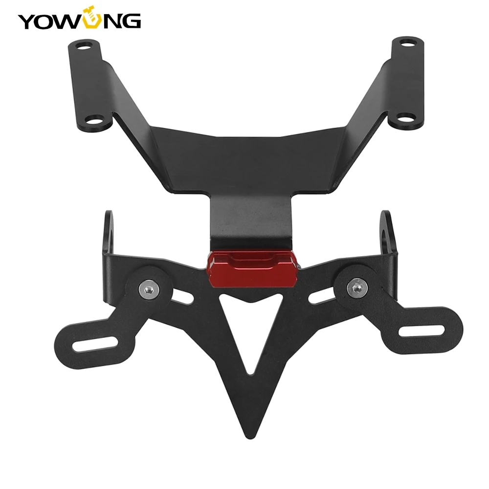 

FOR HONDA CB650R CBR650R 2019 2020 Black Motorcycle License Plate Side Mount Holder Bracket Tail Brake Kit Motorbike Parts