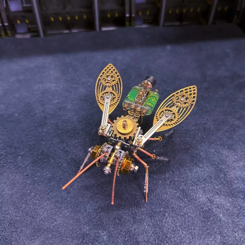 Everbright Store 2026 New Mechanical Insects Steam Bee High Difficulty 3d Three-dimensional DIY Metal Assembly Creative Model