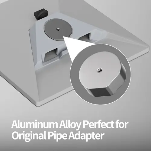 Imagen 2 del producto Para Starlink Mini SPX-04176000-501 soporte de montaje en pared ajustable adaptador de tubo original para StarLink Mini Kit de montaje de techo de casa