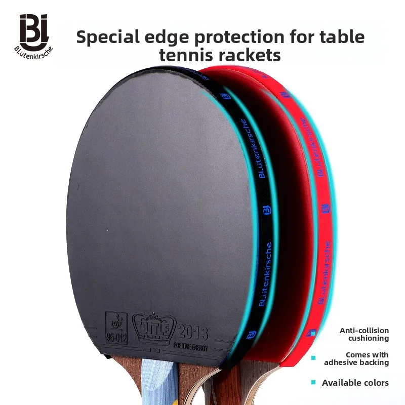 

Blutenkirsche ракетка для настольного тенниса, губка для защиты от столкновений, защитная лента для кромок/наклейка для защиты кромок для защиты кромок лезвия