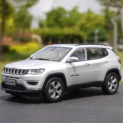 1:18 Jeeps Compass SUV Alloy Car Model Diecasts Metal Off-road Vehicles Car Model Simulation Collection Kids Toy Gift Decoration