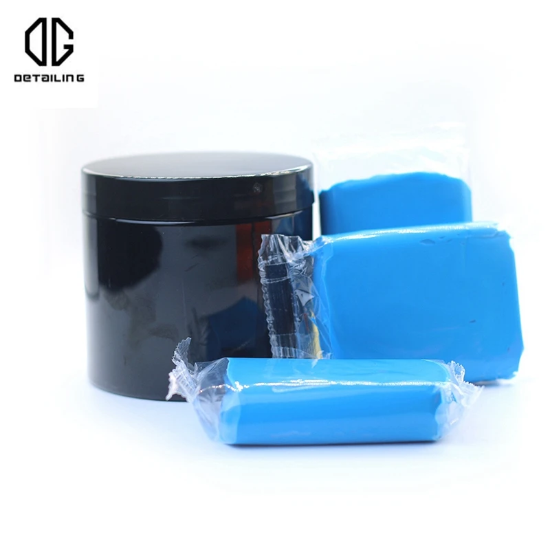 DETAILING 6 Pcs 100g Car Clay Cleaning Bar Kit Soft Decontaminate Clay Vehicle Wash Mud For Auto Glass Stains Rust Oil