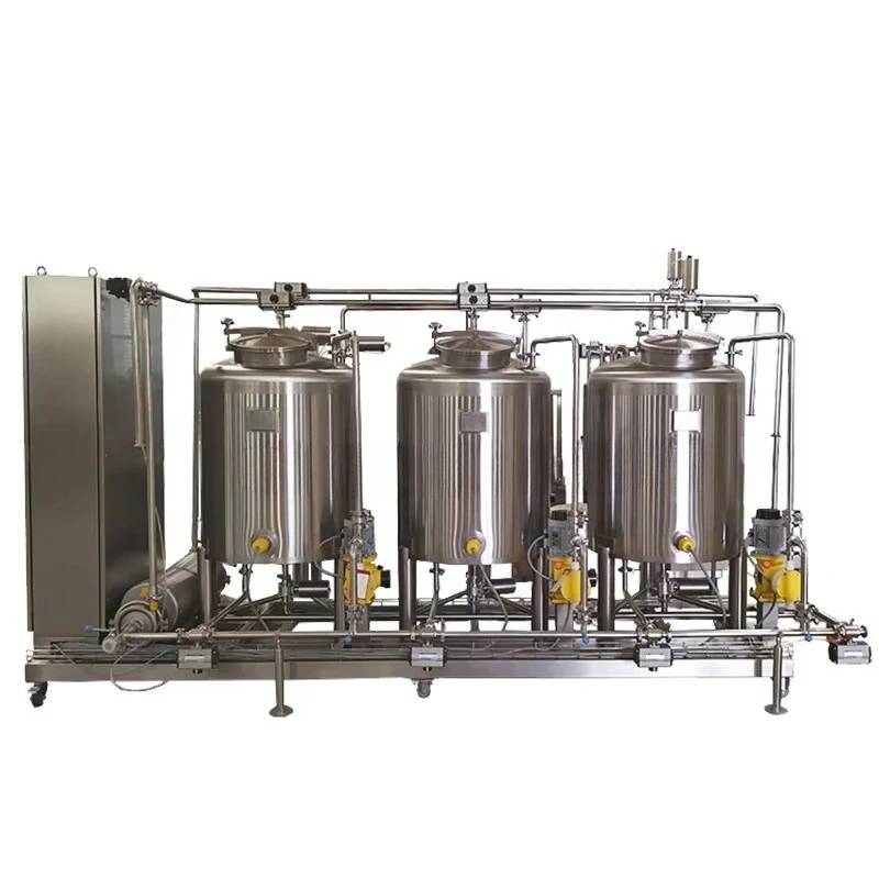 Craft Beer Brewery Complete CIP Cleaning System Portable CIP Cleaning Machine for Milk/Beverage/Kumbucha/Beer