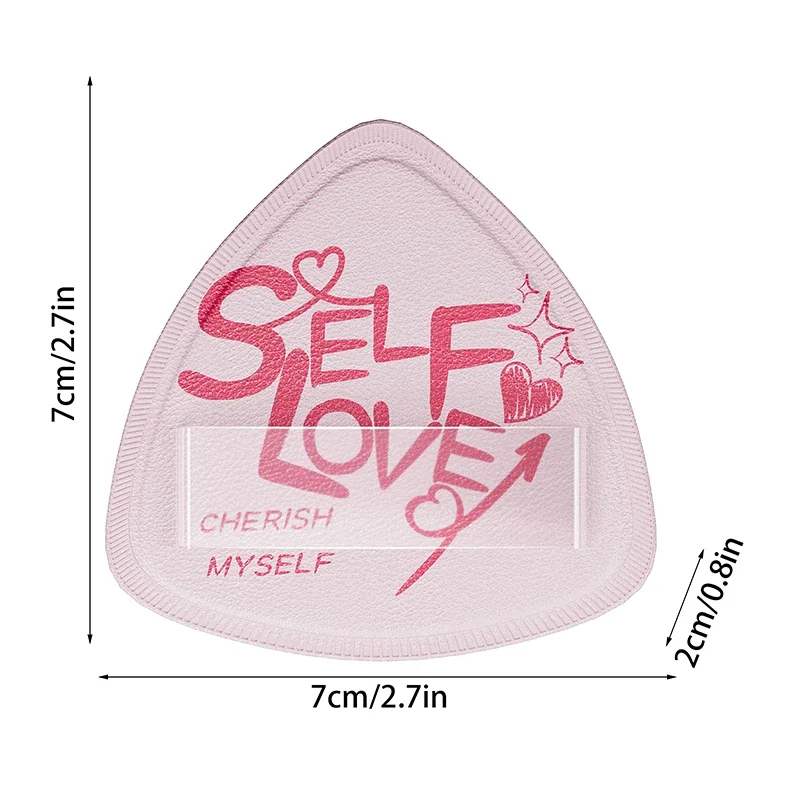 1/2 pçs pó puff rosto maquiagem esponja triângulo macio pó puffs para pó solto corpo pó cosméticos fundação esponja pacote